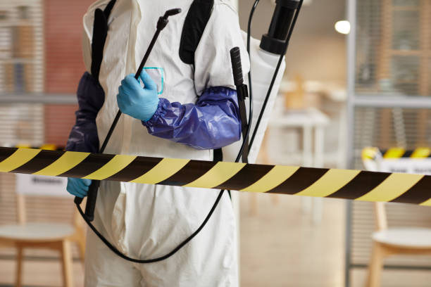 Professional Biohazard Cleanup technician working in Belmont, NC